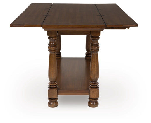 Sturlayne Flip Top Sofa Table;Brown