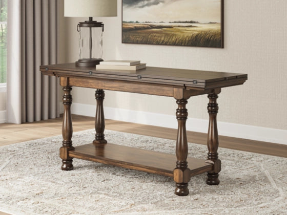 Sturlayne Rectangular End Table;Brown