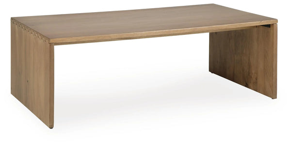 Ella Grove Coffee Table;Rich Brown
