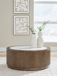 Hadonna Coffee Table;Brown