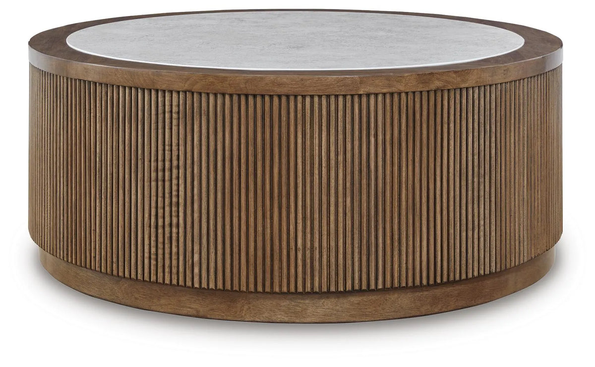 Hadonna Coffee Table;Brown