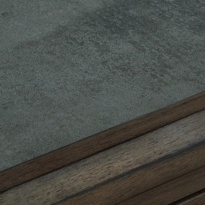 Kallenny  Square Cocktail Table; Brown/Gray