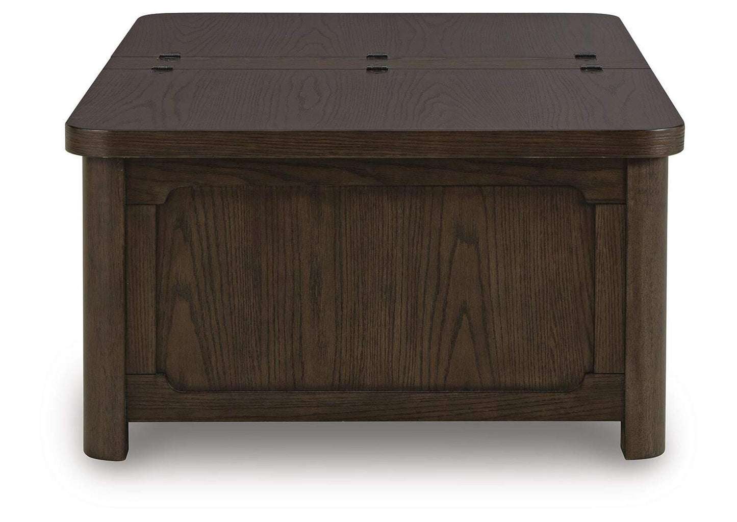 Breckington Coffee Table With Storage;Dark Brown