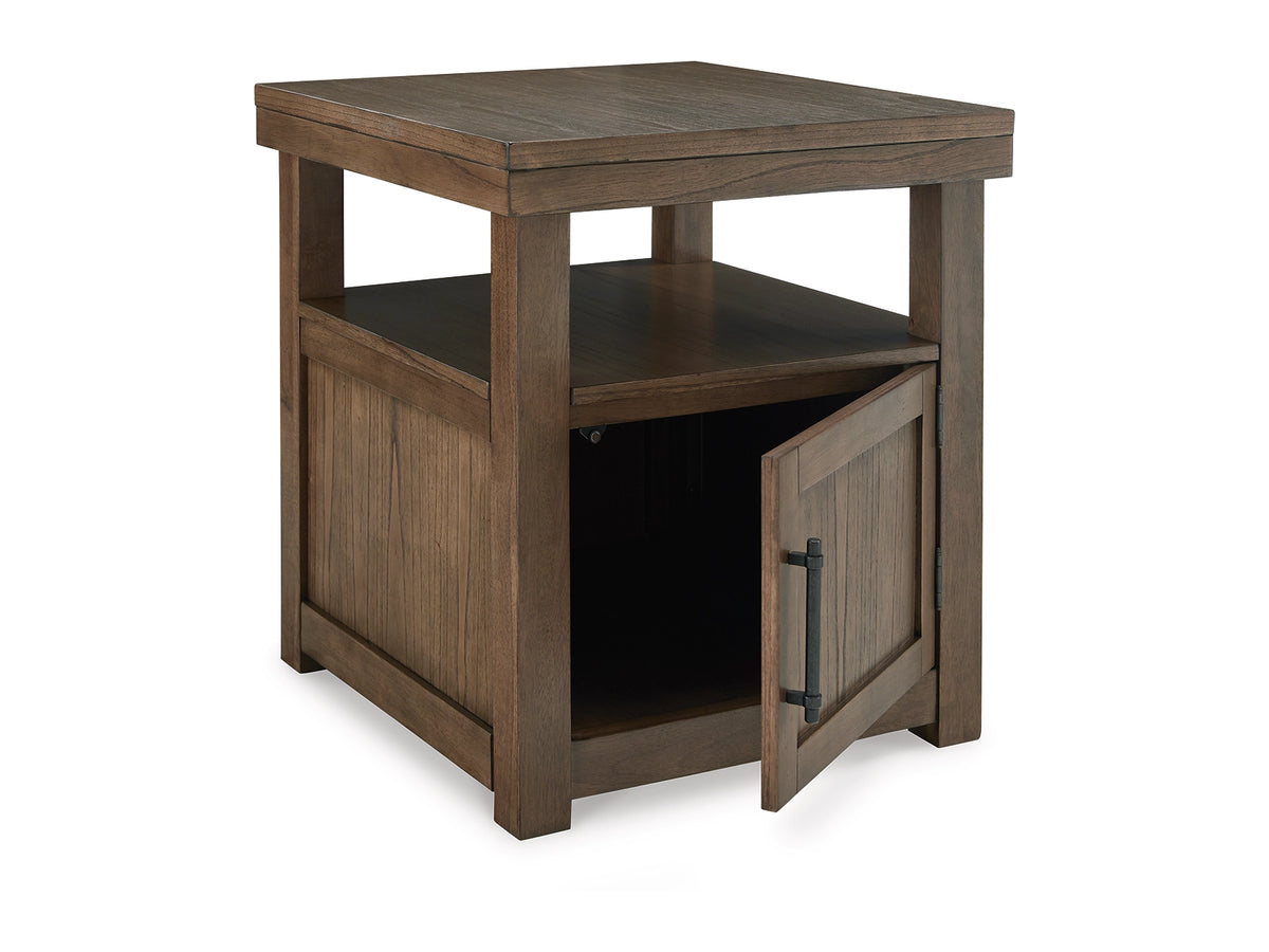 Boardernest End Table;brown