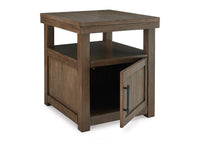 Boardernest End Table;brown