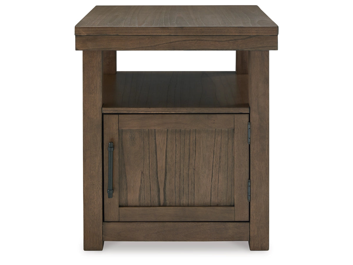Boardernest End Table;brown