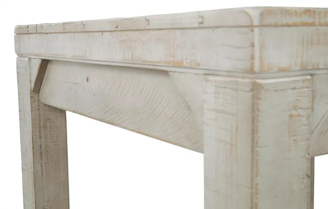 Fregine Rectangular End Table;Whitewash