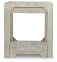 Fregine Rectangular End Table;Whitewash