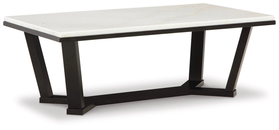 Fostead Rectangular Cocktail Table;Espresso