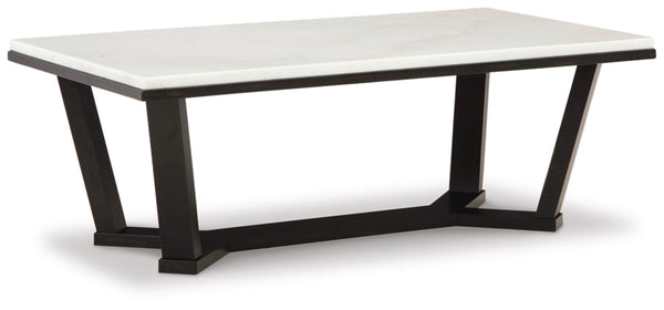 Fostead Rectangular Cocktail Table;Espresso