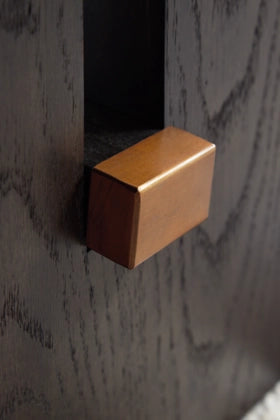 Burkhaus Rectangular Cocktail Table; White/Dark Brown