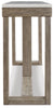 Loyaska Sofa Table;Brown/Ivory