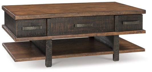Stanah Coffee Table with Lift Top - Ashley Furniture - Brunei