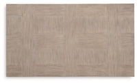 Jorlaina Rectangular Cocktail Table; Light Grayish Brown