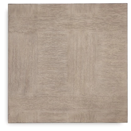 Jorlaina Square End Table;Light Grayish Brown
