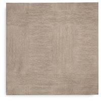 Jorlaina Square End Table;Light Grayish Brown