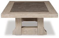 Hennington Rectangle Cocktail Table - Light Brown