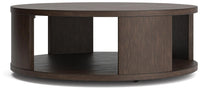 Neo Coffee Table;rich brown