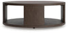 Neo Coffee Table;rich brown