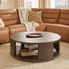 Neo Coffee Table;rich brown