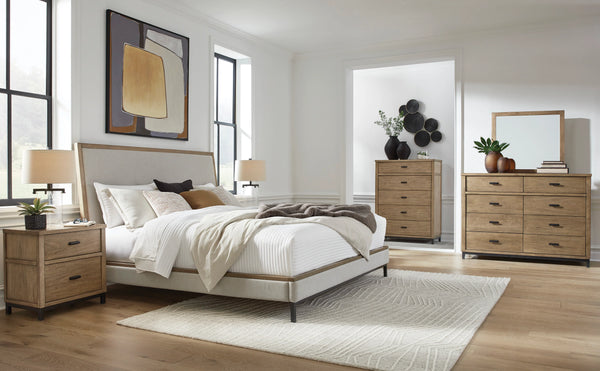 Tomtyn King Bedroom Set;LightBrown