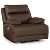 VonRyan PWR Recliner/ADJ Headrest;Tobacco