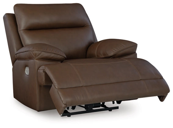 VonRyan PWR Recliner/ADJ Headrest;Tobacco