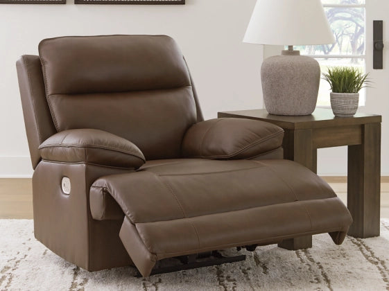 VonRyan PWR Recliner/ADJ Headrest;Tobacco