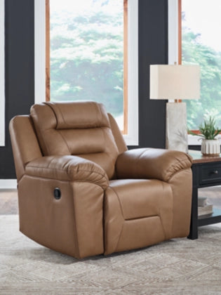 Beaman Peak Recliner; Toffee