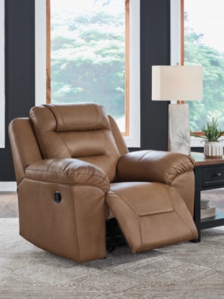 Beaman Peak Recliner; Toffee