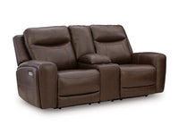 Gravier Power Reclining Loveseat with Console