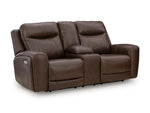 Gravier Power Reclining Loveseat with Console