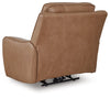 Silverbrooke PWR Recliner/ADJ Headrest; Caramel