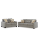 Storrow Sofa and Loveseat; Iron