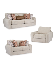 Seyler Sofa Set; Sand