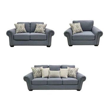 Meharry Sofa Set;Twilight