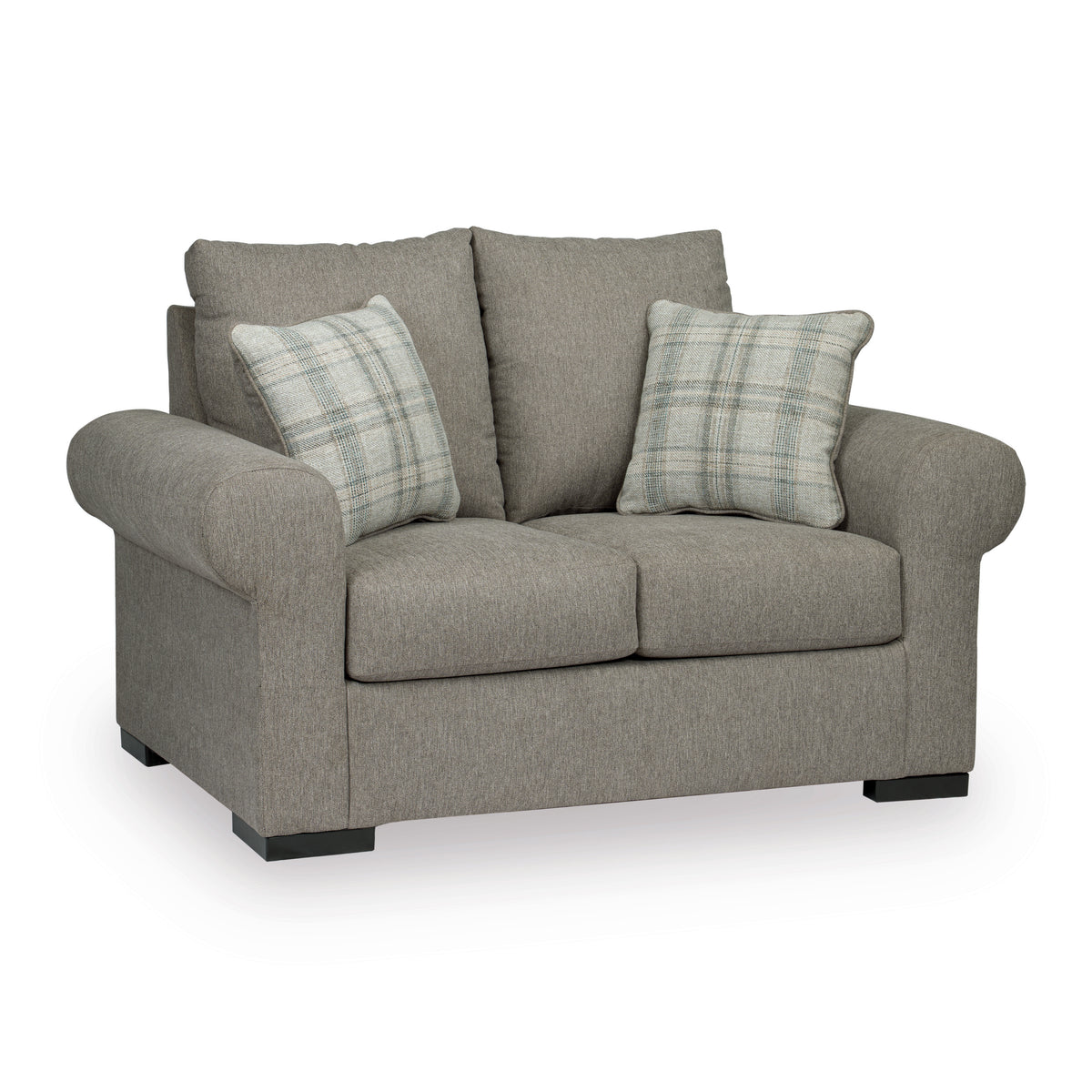 Lerason Loveseat and Sofa;Stone