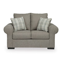 Lerason Loveseat and Sofa;Stone