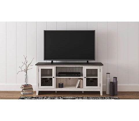 Dorrinson LG TV Stand with Fireplace Option