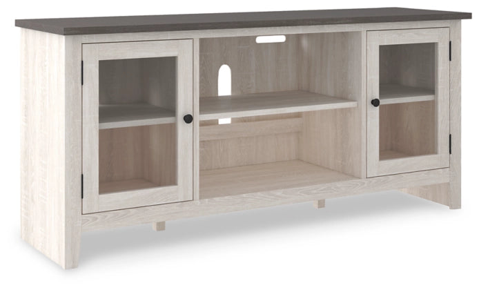 Dorrinson LG TV Stand with Fireplace Option