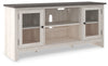Dorrinson LG TV Stand with Fireplace Option