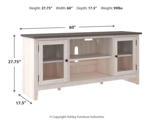 Dorrinson LG TV Stand with Fireplace Option