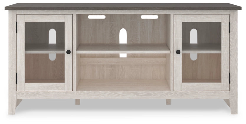 Dorrinson LG TV Stand with Fireplace Option