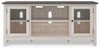 Dorrinson LG TV Stand with Fireplace Option