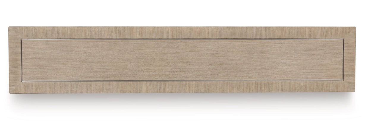 Jorlaina Extra Large TV Stand;Light Brown
