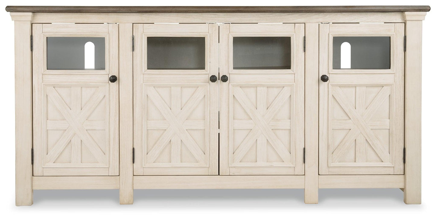 Bolanburg 74" TV Stand - Ashley Furniture - Brunei