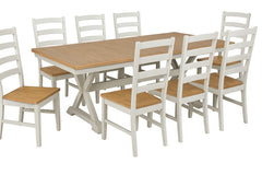 Westlinport Rect DRM Butterfly Extendable Table