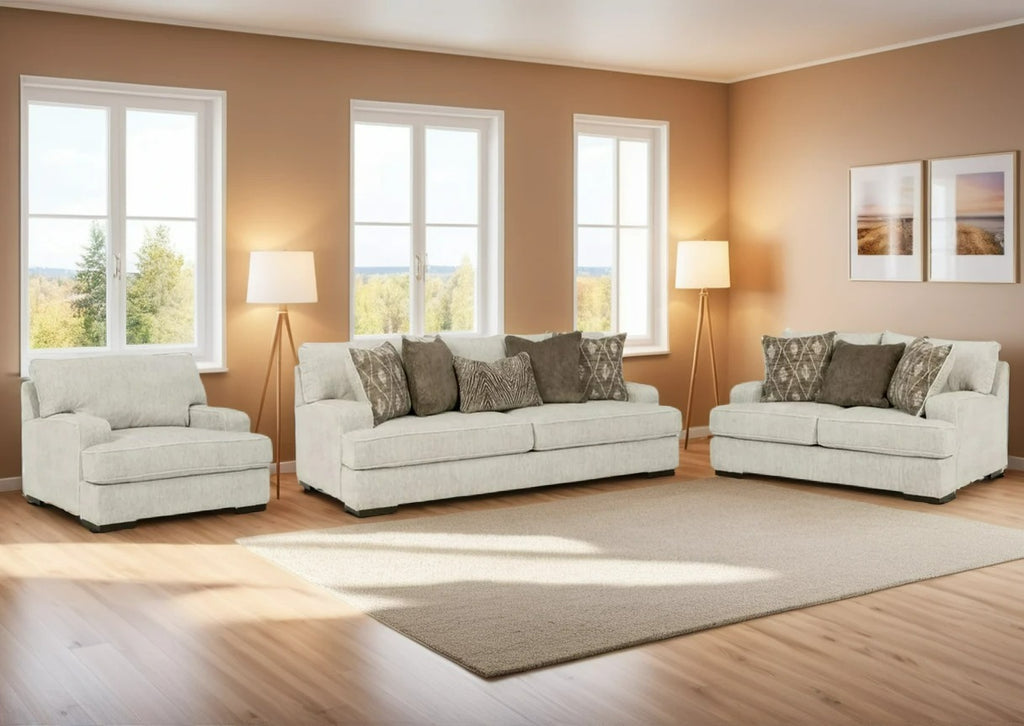 Alesandra Sofa, Loveseat and Oversized Chair