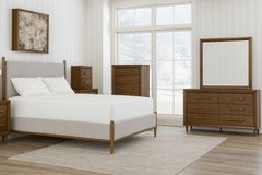 Lyncott 5 Piece Queen Panel Bed Set