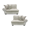 MONUMENTAL LOVESEAT (LAF+RAF) SANDSTONE